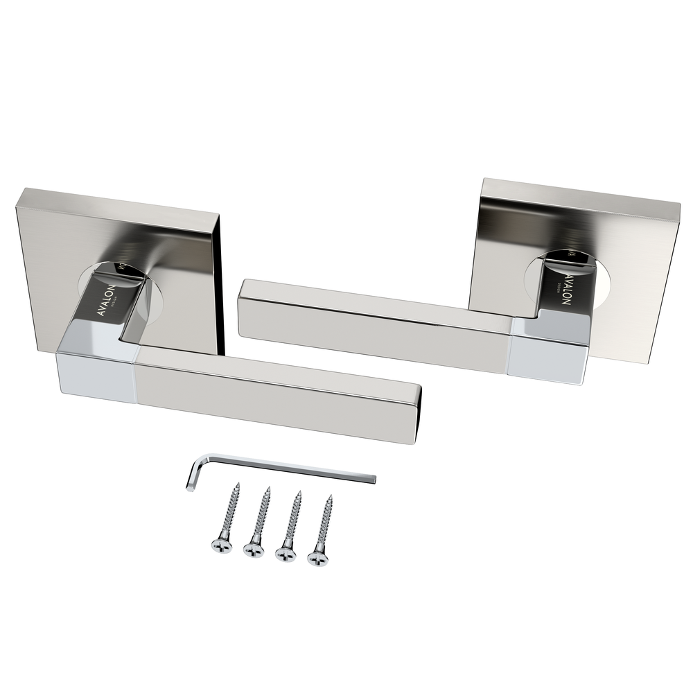 MIRA Modern Door Handle Set