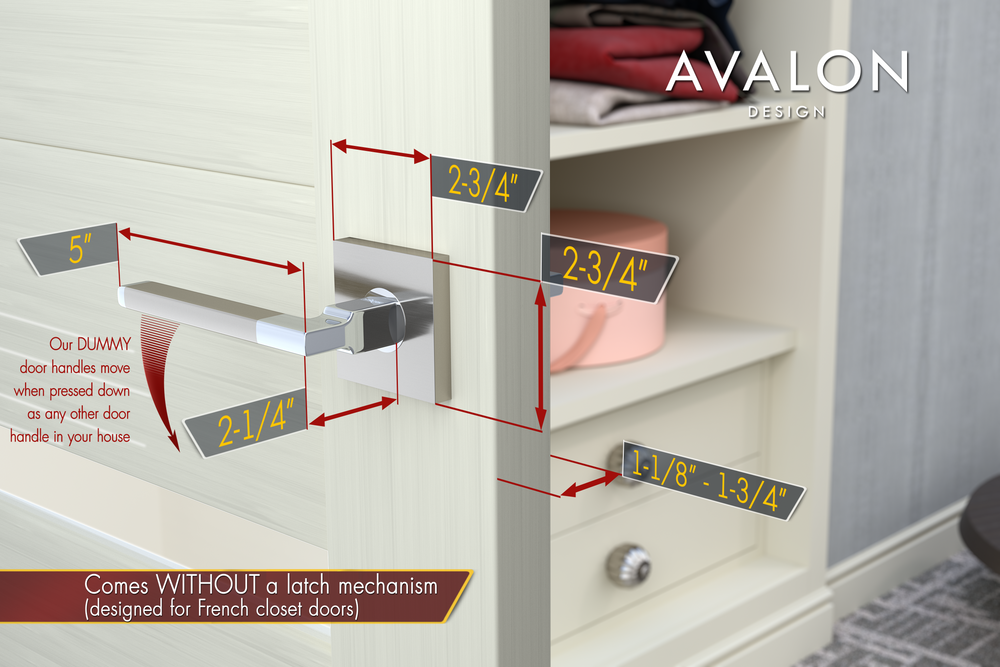CONCORD Modern Door Handle Set