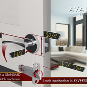 CHARM Modern Door Handle Set