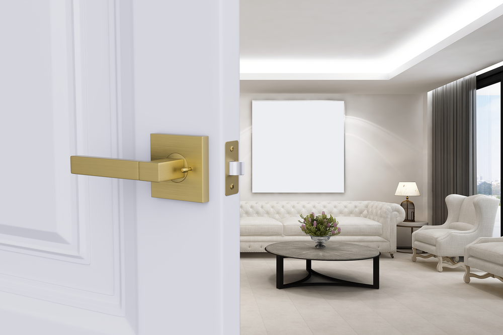 MIRA Modern Door Handle Set