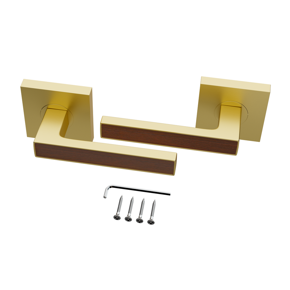 WOODLINE Modern Door Handle Set