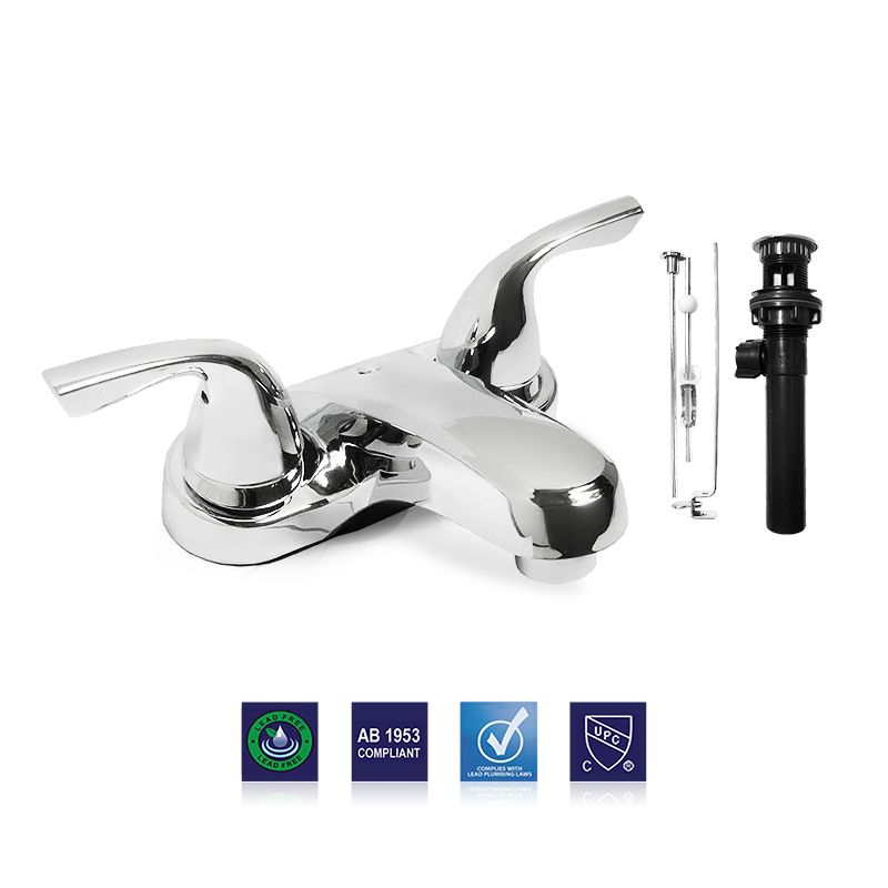 Two Lever Handle Lavatory Faucet