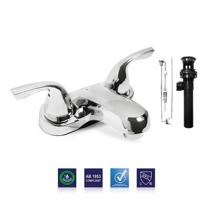 Two Lever Handle Lavatory Faucet