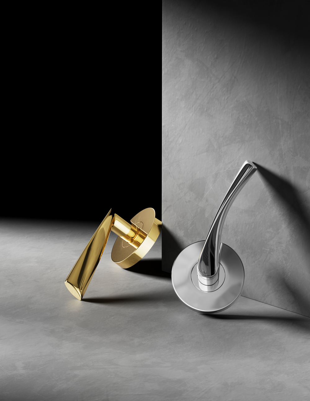 CHARM Modern Door Handle Set