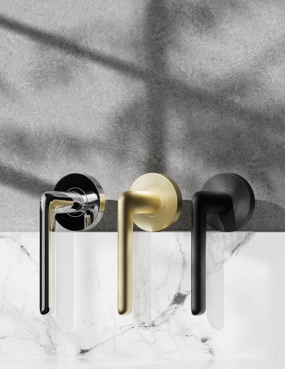 MODENA Modern Door Handle Set