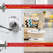 MAYA Contemporary Door Handle