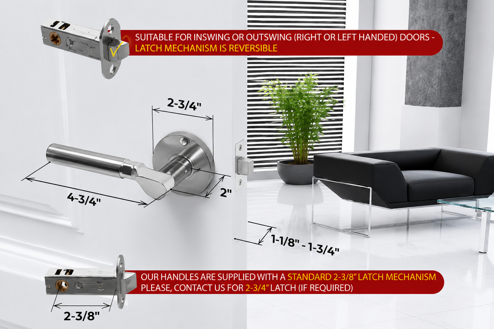 OLYMPIA Contemporary Door Handle