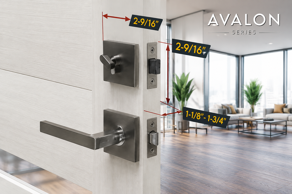 AVALON Deadbolt-Single Cylinder