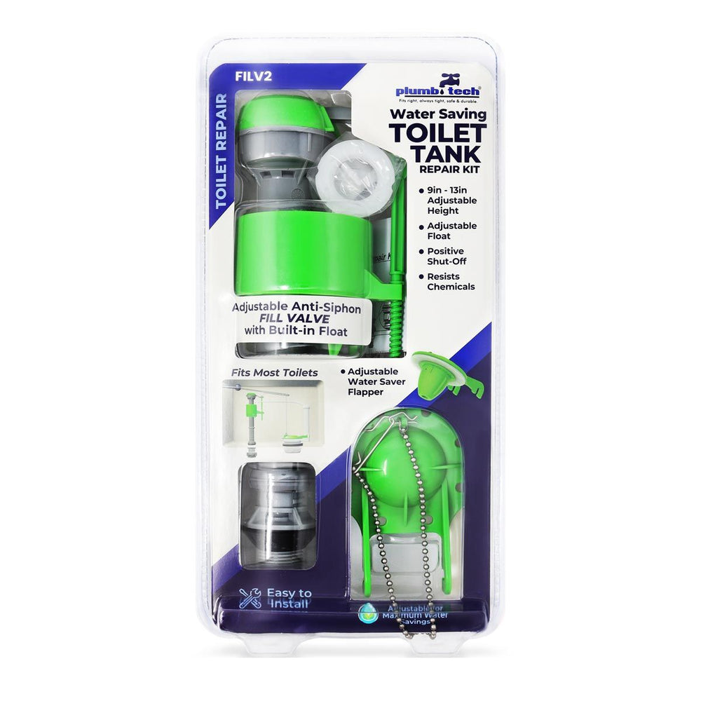 Kit de válvula de llenado universal para inodoro. Incluye aleta.