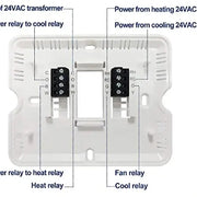 Termostato digital no programable de calor/frío JC-AC701