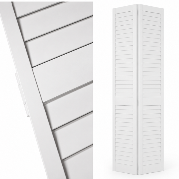 Plantation Louver Wood Bifold