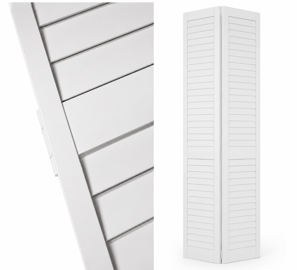 Plantation Louver Wood Bifold