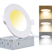 JC-YG008. 4" LED Slim Panel Round Light. 9W-AC120V-5CCT