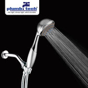 Jumbo 5 Function Shower Head with Massager and Holder