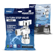 Angle 1/4 Turn Stop Valve – 5/8" OD Comp x 3/8" OD Compression