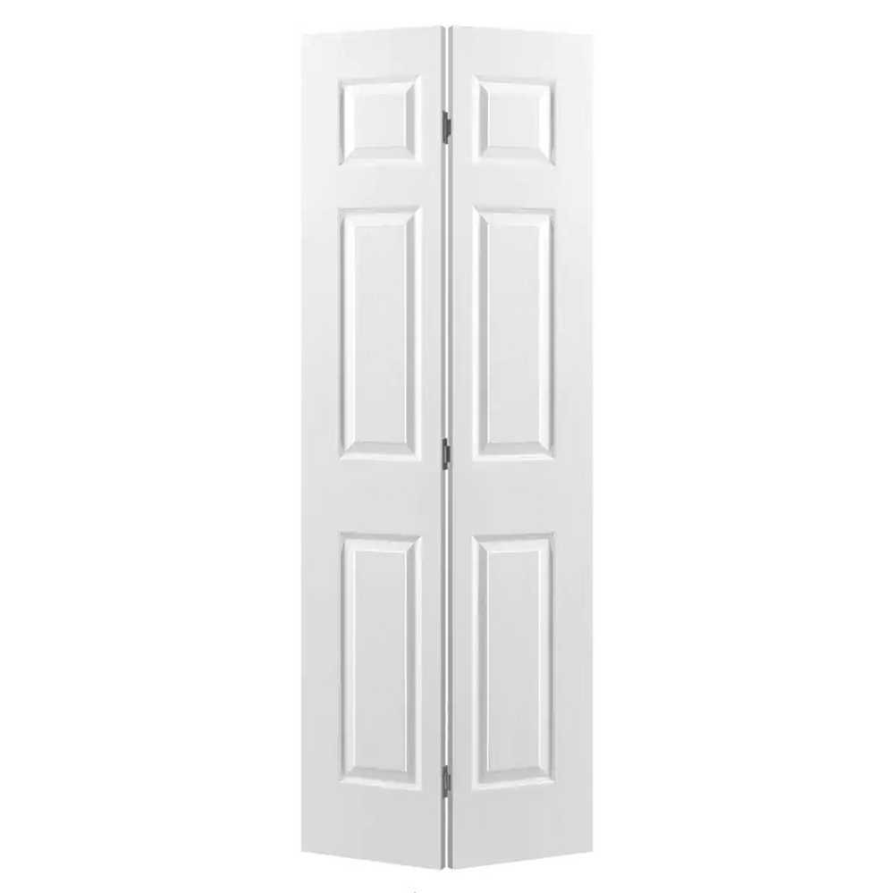 Hollow Core Smooth 6-Panel Bifold Door