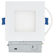 JC-YG003B. Panel LED cuadrado delgado de 4". 9 W, 120 V CA, 5 CCT.