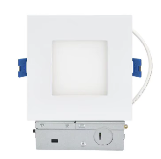 4in 9W-120V-5CCT LED Recessed Slim Panel Light.
