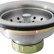 Kitchen Sink Drain Assembly with Strainer Basket & Stopper