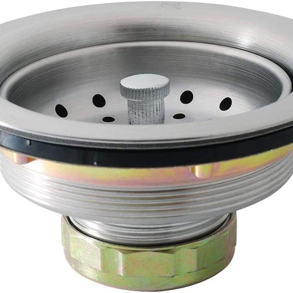 Kitchen Sink Drain Assembly with Strainer Basket & Stopper