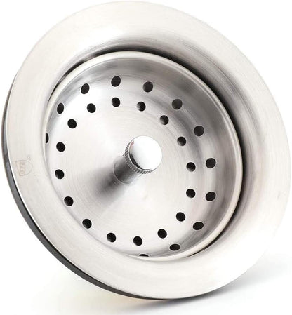 Conjunto de desagüe para fregadero de cocina con cesta coladora y tapón