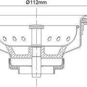 Kitchen Sink Drain Assembly with Strainer Basket & Stopper