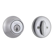 Cerradura de cerrojo con llave Kwikset 660 - Cromo satinado