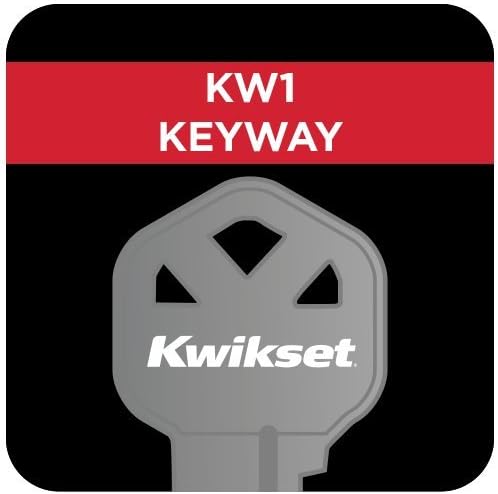 Cerradura de cerrojo con llave Kwikset 660 - Cromo satinado