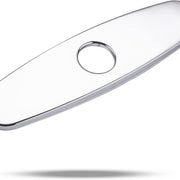 Placa de cubierta de 10 pulgadas para baño o cocina - Cromo pulido