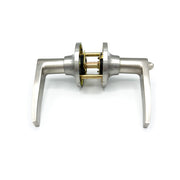 6411PR-HEIGHTS Manija de puerta de privacidad - US26D Cromo cepillado