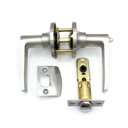 6411PR-HEIGHTS Manija de puerta de privacidad - US26D Cromo cepillado